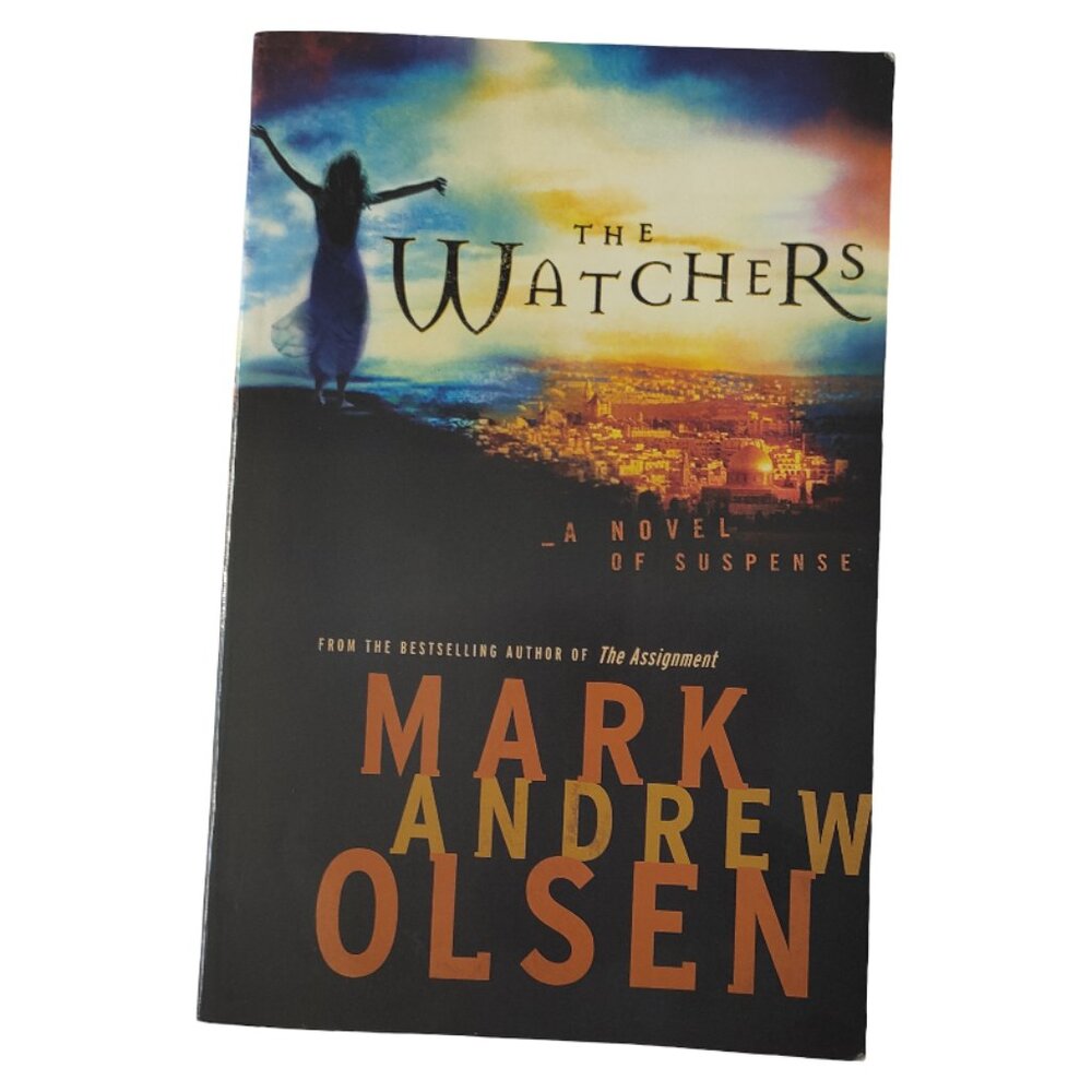"The Watchers: A Novel of Suspense" by Mark Andrew Olsen Paperback Christian Fic